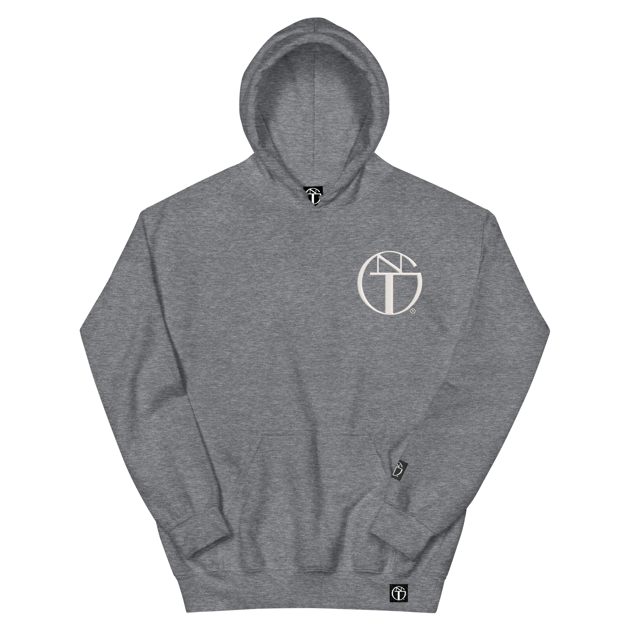 GET.N.THERE® "Pumper" Grey Hoodie