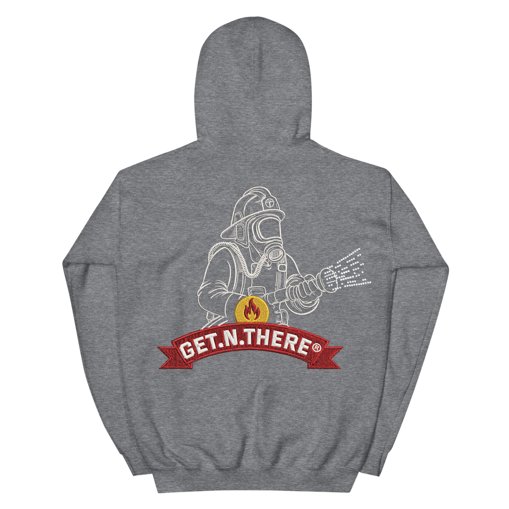 GET.N.THERE® "Pumper" Grey Hoodie