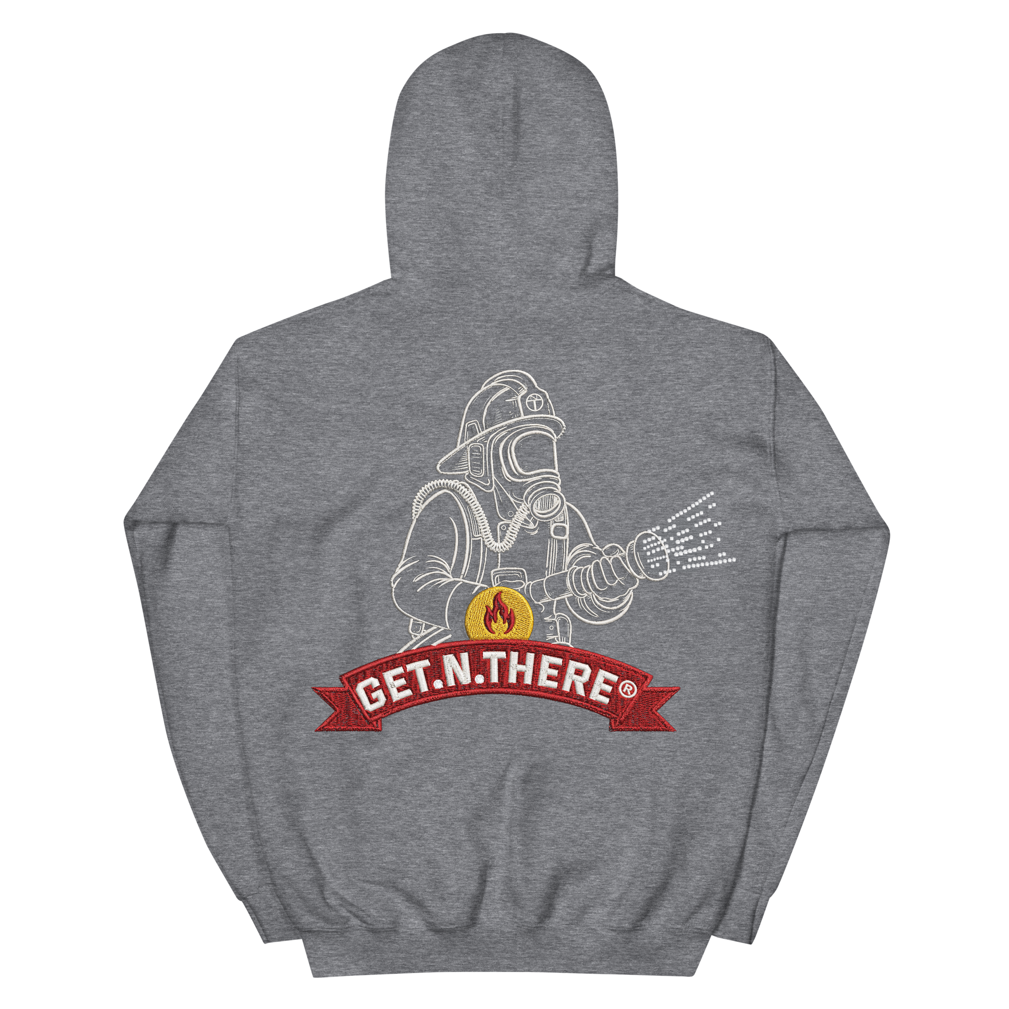 GET.N.THERE® "Pumper" Grey Hoodie