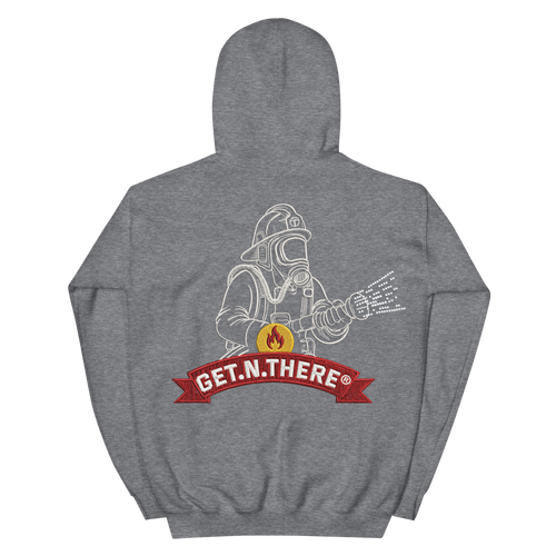 GET.N.THERE® "Pumper" Grey Hoodie