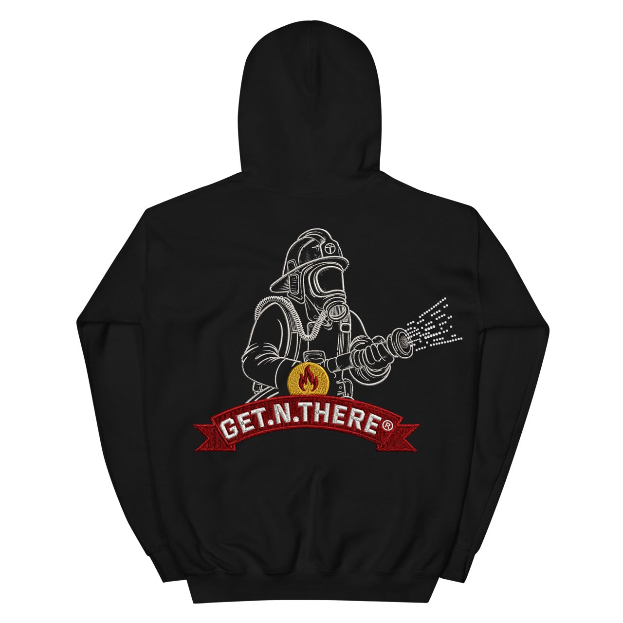 GET.N.THERE®  "Pumper" Black Hoodie